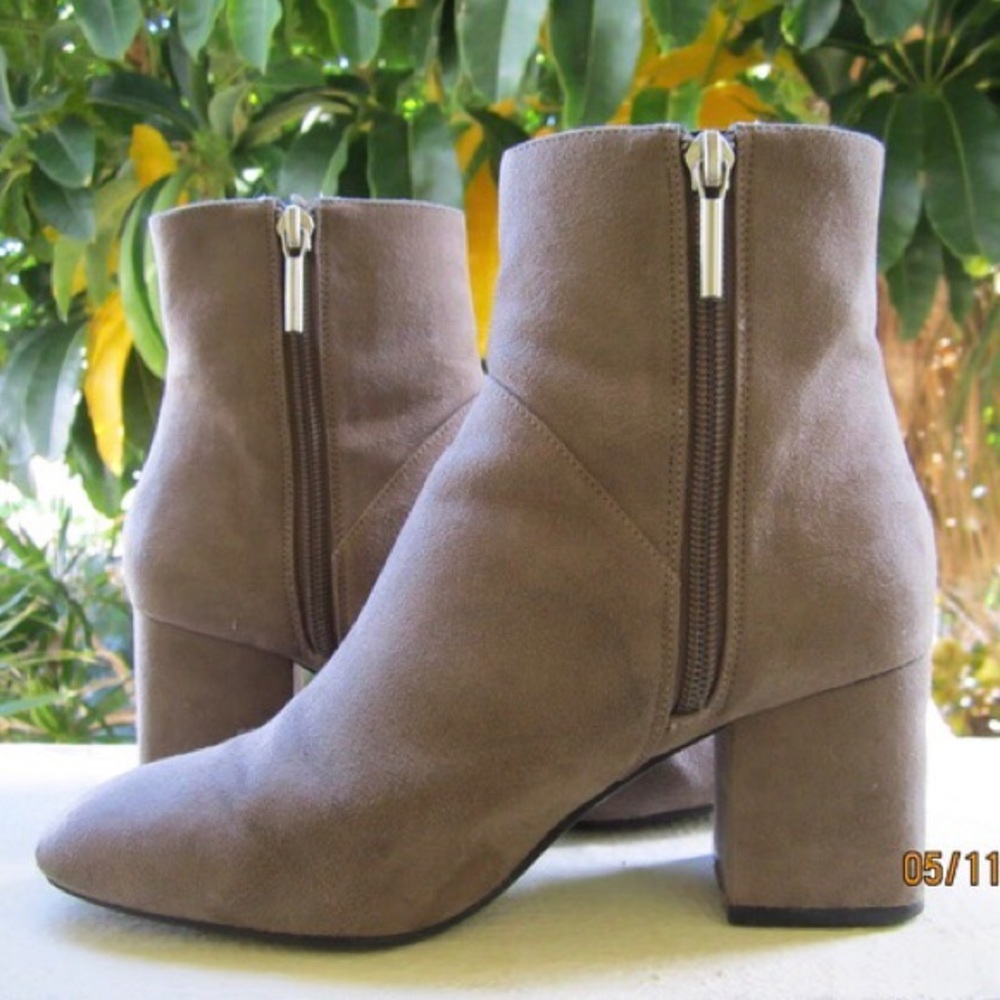 Zara Trafaluc Block-Heel Ankle Boot
